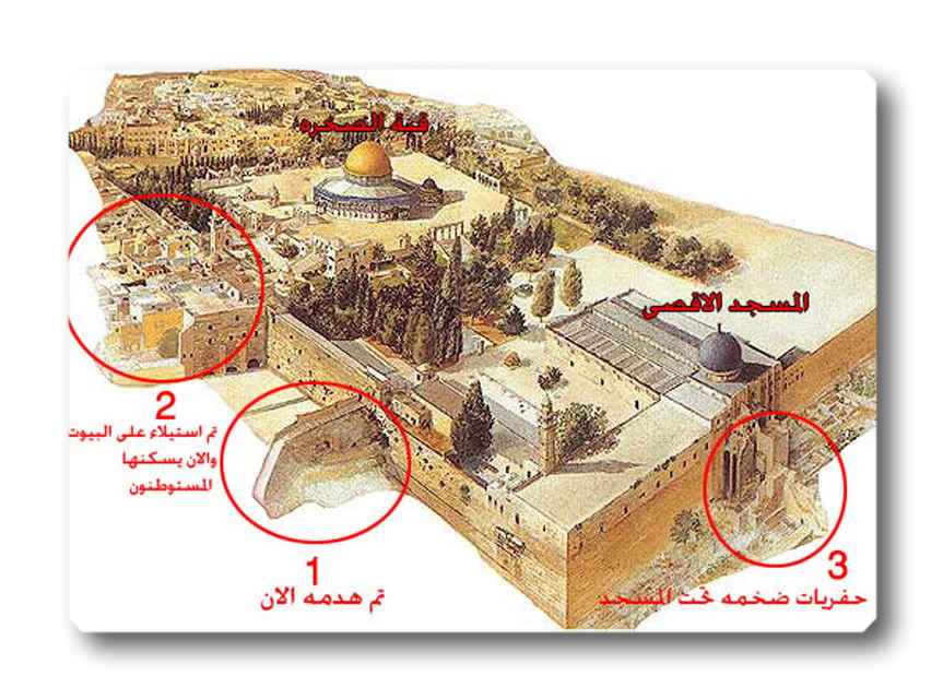 الفرق بين المسجد الأقصى وقبة الصخرة  1513458412521